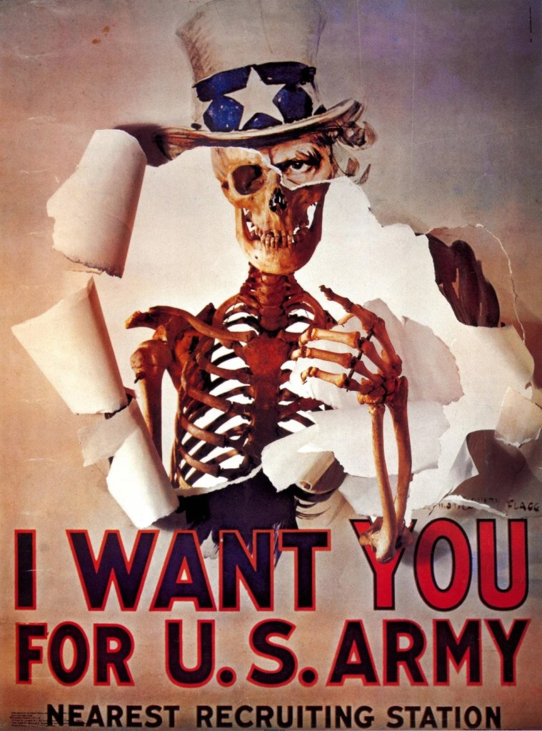 Uncle Sam wants YOU for the US army; if you’re 40 or a&nbsp;stoner